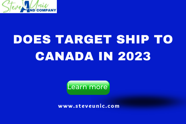 Does Target Ship to Canada In 2023