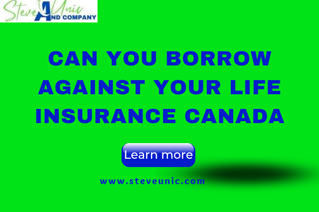 Can You Borrow Against Your Life Insurance In Canada
