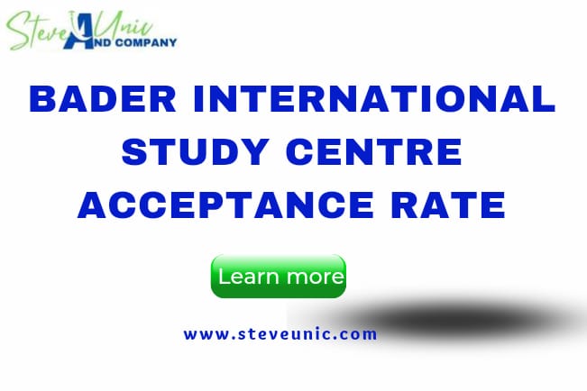 Bader International Study Centre Acceptance Rate
