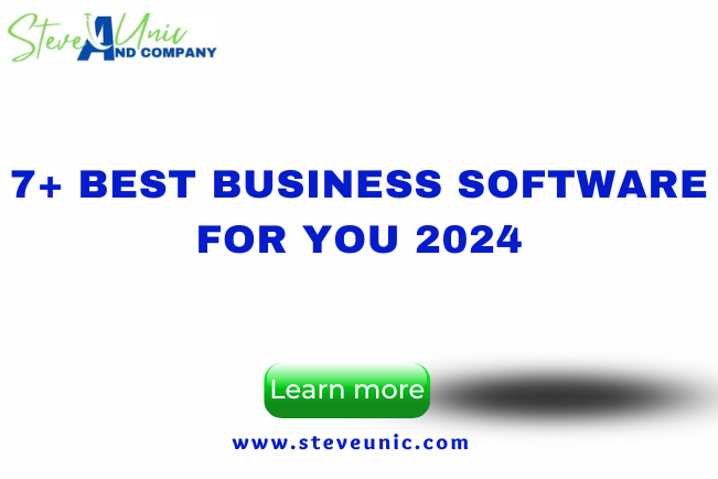 7+ Best Business Software For You 2024